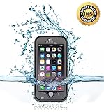Armour Shell Waterproof Scratch Resistant Protective Case for iPhone 6 Plus - Black