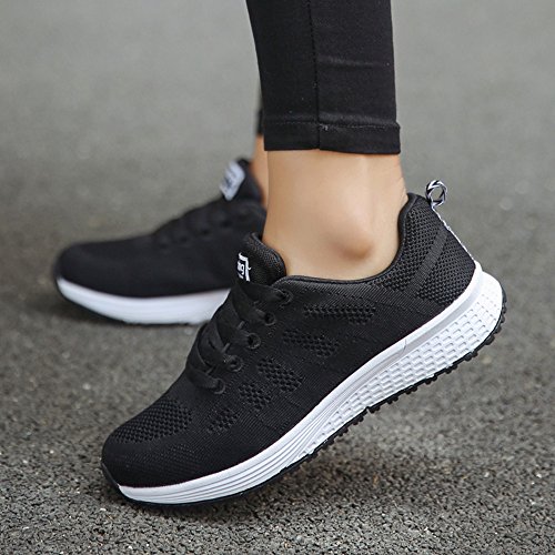 Londony ♪✿ Clearance Sales,Women's Cross Trainer Running Shoe Fashion Sneakers Mesh Breathable Walking Shoes