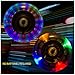Light Up Scooter Replacement Wheel - 3 Color LED's 100mm (Pack of 2)