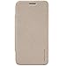 Galaxy J1 mini Case, Vinve Flip Ultra-thin Cover PU Leather Hard Slim Folio Case For Samsung Galaxy J1 mini (Golden)