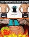 NonEcho Men Sauna Vest Hot Sweat Waist Trainer Corset Neoprene Tank Top Shapewear Slimming Shirt Workout Suit