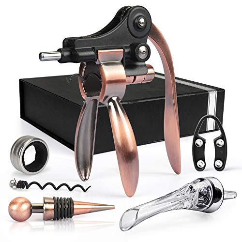Premium Wine Bottle Opener Set,Rabbit Corkscrew Set[2020 Upgraded
