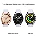 Compatible With Galaxy Watch 42mm Band /Galaxy Watch 3 41mm/Galaxy Watch Active 40mm/Active2 44mm Bands,TOROTOP 20MM Genuine Leather Strap Replacement Band Strap Band Rose Gold