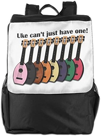 SHUAIS Uke Can't Just Have One School Travel Laptop Shoulders Backpack Bag
