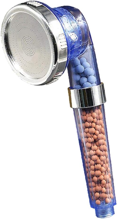 Weoto Shower Bath Head, Adjustable 3 Mode High Pressure Shower Head, Handheld Water Saving Filter Showerhead for Home Bathroom