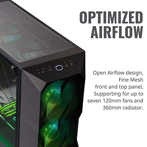 Cooler-Master-MasterBox-TD500-Mesh-Airflow-ATX-Mid-Tower-con-Soporte-E-ATX-Panel-Frontal-de-Malla-Poligonal-Vidrio-Templado-cristalino-y-3-Ventiladores-ARGB-con-Controlador-MCB-D500D-KGNN-S01