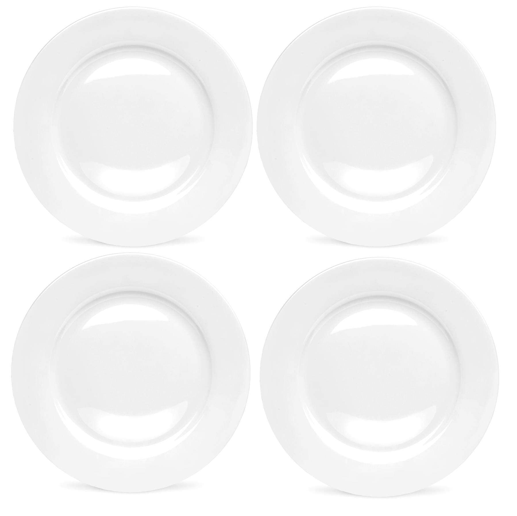 Royal Worcester Dinner Plate, White, 27 cm, Set of 4