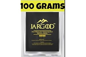100 Gram Hair Building Fibers - Refill Your Existing Fiber Bottle - Hair Filler Fibers - Hair Loss Concealer For Thinning Hair by JARGOD (Medium Brown)