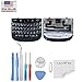 Unifix-Black Keypad Keyboard Replacement Trackpad Membrane PCB Flex for BlackBerry Bold 9900 9930 + Tool Kit