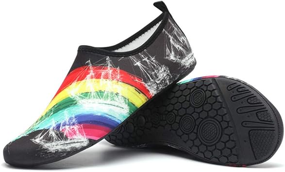 rainbow water shoes