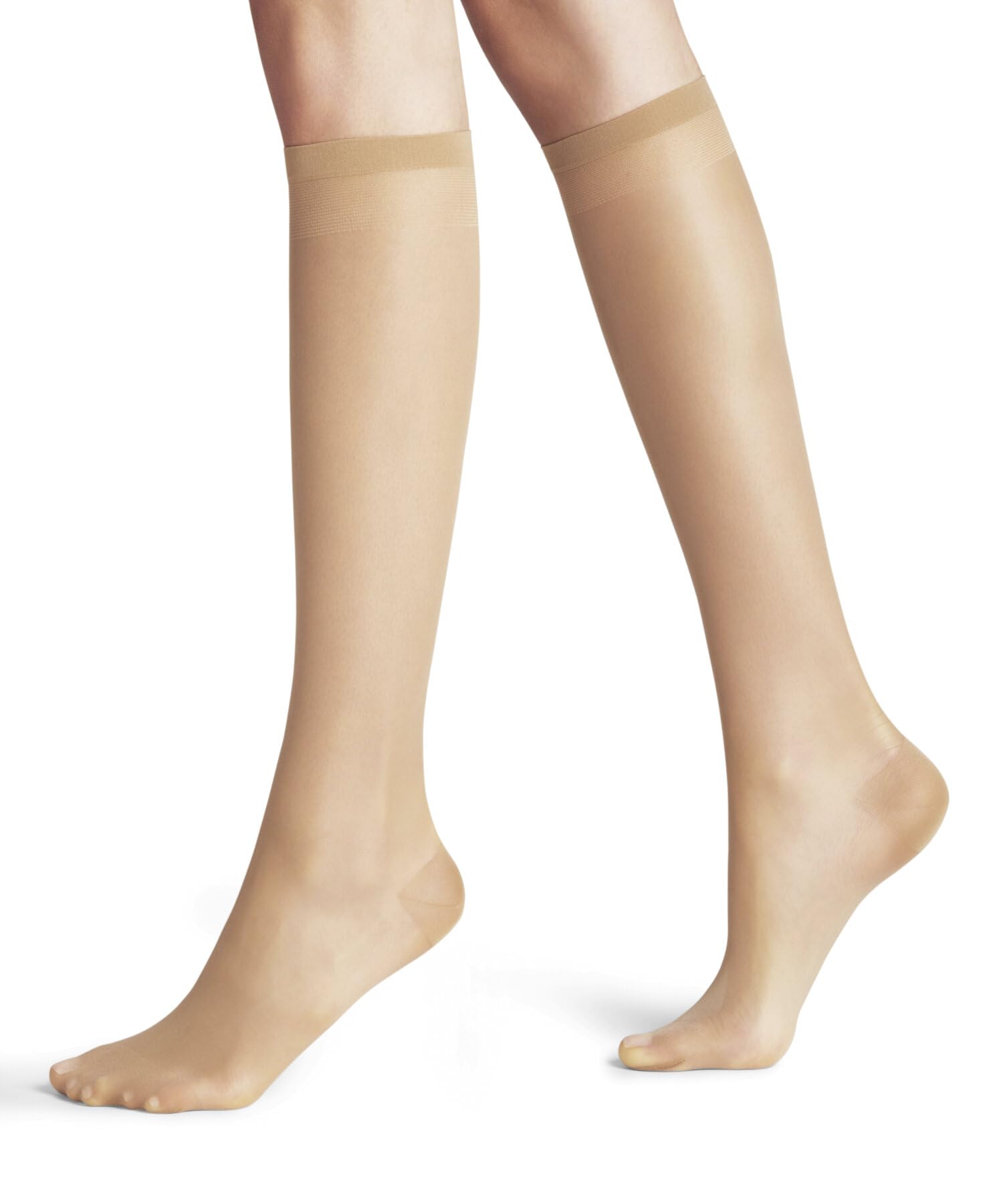 FALKE Women's Vitalize 20 DEN W Kh Sheer With Compression 1 Pair Knee-High Socks, Skin colour Cocoon 4059, 5.5-8