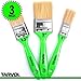 House Paint Brushes (3 PIECE SET) 3 Flat Brush Pack That Includes 1
