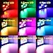 DJ Party Lights, SOLMORE 15W 12 LED Strobe RGB Stage Disco Lights Auto Sound Activated DJ Lights Adjustable Flash Speed Control for Party Wedding Show Birthday Parties AC 90-240V
