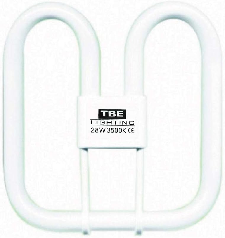 TBE Lighting 28w 2D 4PIN CFL Energy Saving Lamps DD Fluorescent