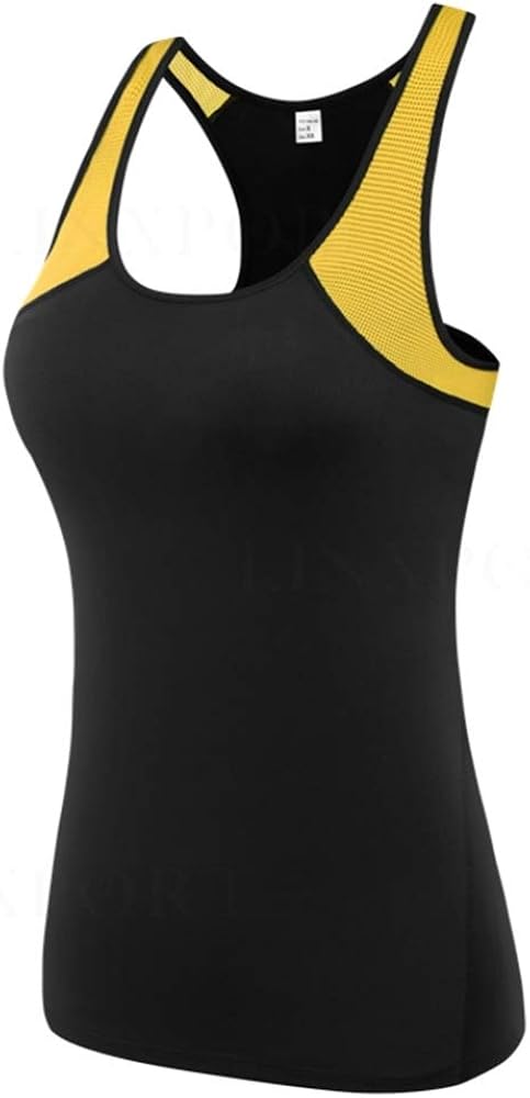 Mujeres Workout Running Tank Tops Sport Yoga Camiseta Sin Mangas ...