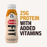 UFIT 25g Protein Shake Salted Caramel 10 x 330 ml Fat Free No Added Sugar view 3