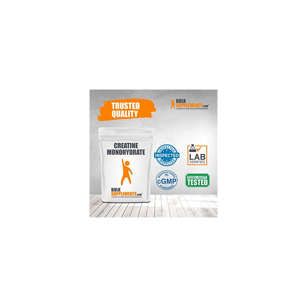 Creatine Monohydrate Powder Micronized By Bulksupplements