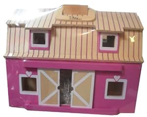 Amazon.com: Play Wonder® Folding Wooden Barn: 9 Piece ...