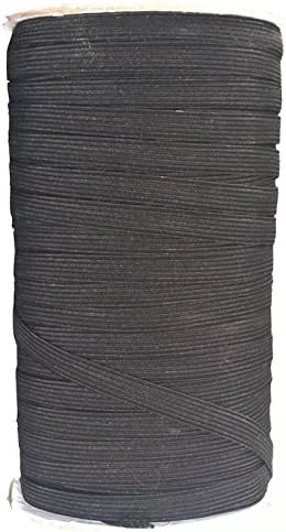 Haberdashery Wholesale Soft Flat Elastic Tape D:8mm 100mt roll
