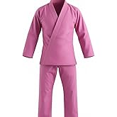 Delmont Adult Brazilian Jiu-Jitsu Gi – Lightweight BJJ for Men & Women (Gi Only, Belt Sold Separately) – Durable, Breathable