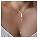 Ularmo 2015 New Hot Fashion Women Bohemia Simple Little Triangular Tassels Chian Bar Alloy Necklace