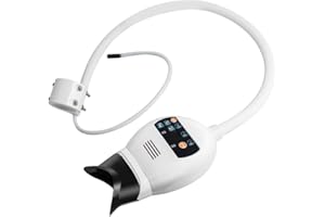 SUPER DENTAL New LED Dental Teeth Whitening Bleaching Machine 3 Mode Teeth Whitener Light Lamp Accelerator Holding on Dental Chair by Superdental