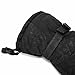 UKEE Ski Gloves, Waterproof and Windproof Winter Snow Gloves Ski, Snowboard, Motorcycle, Bike, Ski Gloves for Men and Women, Black