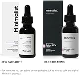 Minimalist 0.3% Retinol Face Serum with Q10 - Reduce Fine Lines & Wrinkles view 5