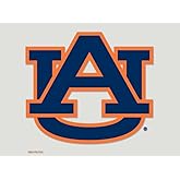 NCAA Auburn Tigers Die-Cut Color Decal, 8"x8", Team Color