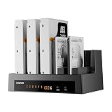 MAIWO 5 Bay External Hard Drive Docking Station for 2.5'' 3.5'' SATA HDD/SSD, USB3.0 HDD Dock with Offline Clone, 5 Bay Hard Drive Cloner Duplicator, 110TB Capacity Expansion