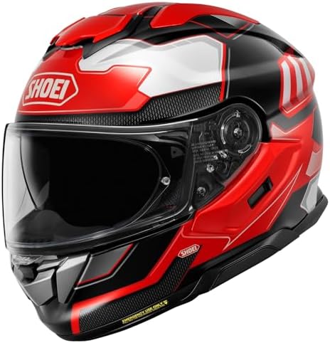 Shoei unisex-adult full-face-helmet-style Gt-Air Decade Tc-1 Helmet (Red/White/Blue, Small), 1 Pack : 汽車