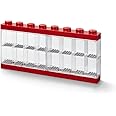 Lego Minifigure Display Case 16 Red, Large