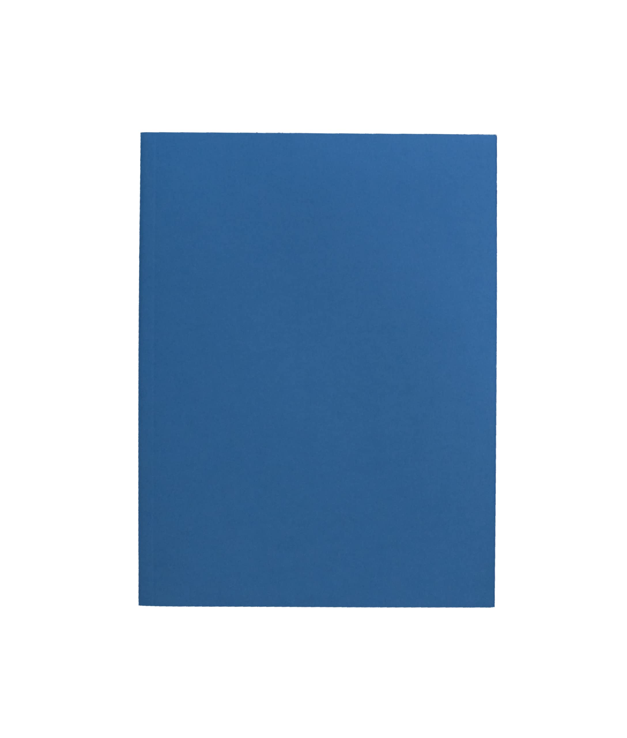Alevar Bristol Simple Cardboard Folders 270 g, Size 25 x 34 cm, Blue, Pack of 50