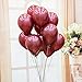 Latex Balloons, 100-Pack, 12-Inch Burgundy(Burgundy)