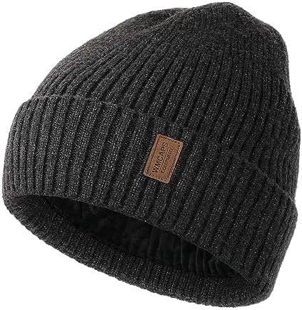 Amazon.com: Vgogfly Beanie Men Slouchy Knit Skull Cap Warm