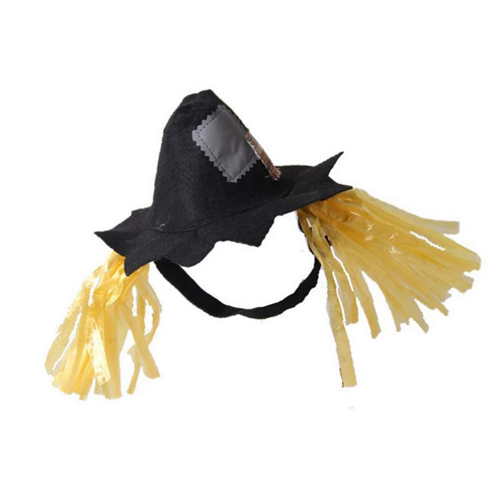 ULTECHNOVO Halloween Scarecrow Hats Funny Hat, Halloween Costume Cosplay Accessory Cat Costume for Party, Size L