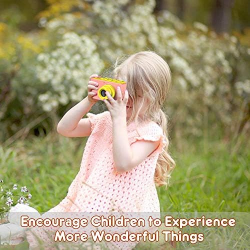 ShinePick Kids Digital Camera, Mini 2 Inch Screen Children's Camera 8MP HD Digital Camera with Micro SD Card(Pink) 2 51weq2A33FL. AC