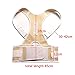Aptoco Magnetic Adjustable Back Shoulder Support Brace Belt Posture Corrector