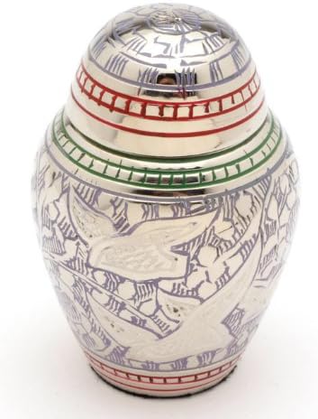 Urns UK Cremation Memorial Keepsake Urn Althorp Purple 3" Keepsake