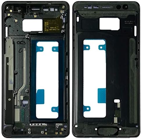 GALAXSPAREPARTS for Galaxy Repair and Spare Parts Middle Frame Bezel Plate for Galaxy Note FE, N935, N935F/DS, N935S, N935K, N935L(Black) (Color : Black)