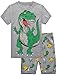 Boys Dinosaurs PJs 2 Piece Sleepwear Pajamas Short Sets Size 6Y