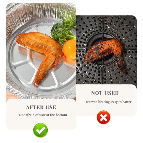 Air Fryer Disposable Tinfoil Liner,Nonstick Disposable Liners, Baking