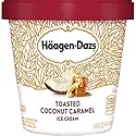 Haagen Dazs Toasted Coconut Caramel Ice Cream, 14 oz (Frozen)