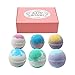 Bath Bombs Gift Set Extra Large Lavender 6 Pack Green Tea Ocean Mint Essential Oil Healing Orange Ultra Lush Pink Box Shea Butter Birthday Gift For Girl Galaxy Bubble Handmade Cocoa Spa Fizzy Black
