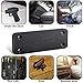 KEZAY Gun Magnet Mount, 48 Lbs Rated Magnetic Handgun Holder Concealed Pistol Holster Hiding Rifle, Shotgun, Pistol, Revolver Within Reach for Truck, Car, Home.