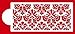 Designer Stencils C405 Damask Cake Tier 5 Cake Stencil, Beige/semi-transparent 3.1