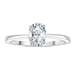 JewelryPalace Oval Cut 2ct Cubic Zirconia