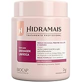 Creme Desodorante Hidramais Drenagem Linfática 1Kg - Alta Lubrificação, Excelente Deslizamento, Hidratação Profunda, Uso Prof