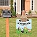 Big Dot of Happiness Woodland Creatures - Party Decorations - Birthday Party or Baby Shower Welcome Yard Sign