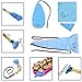 Buytra 9-in-1 Saxophone Cleaning Kit for Flute Instruments Includes Sax Swab, Cleaning Cloth, Mouthpiece Brush,Thumb Rest Cushion, Clarinet Screwdriver and Reed Case